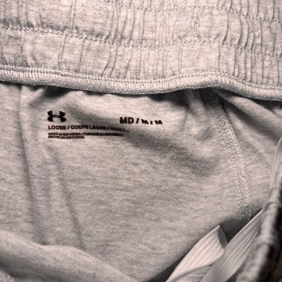 Cornell University Under Armour Athletic Shorts Gray Women’s Medium - Picture 5 of 5